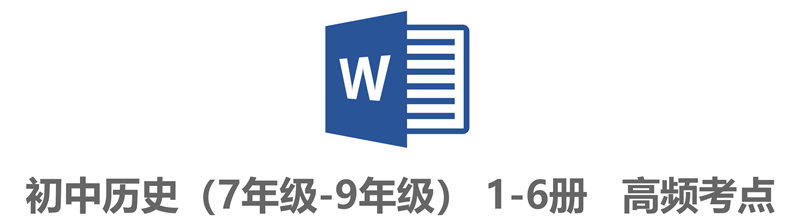 初中历史1-6册高频考点_页面_01